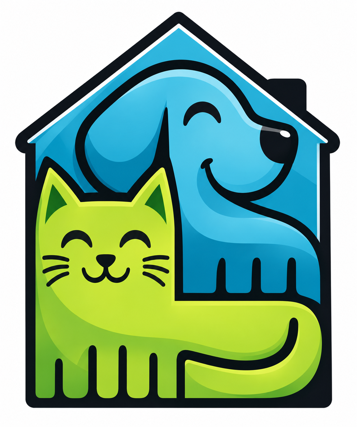 Paws Tails and Wiggles logo